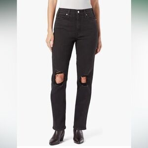 Signature by Levi Strauss & Co. Women's Size PL Heritage High Rise Straight